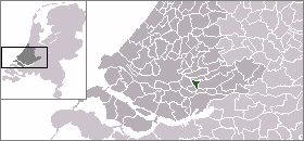 Poziția localității Alblasserdam