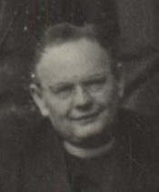 Jan Merell jako člen profesorského sboru CMBF (jarní semestr, cca 1954-1956)