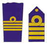 סימן הדרגה של "קפיטן דה נאוויו" (קפיטן אונייה) בצי הספרדי