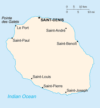 Karta Reuniona