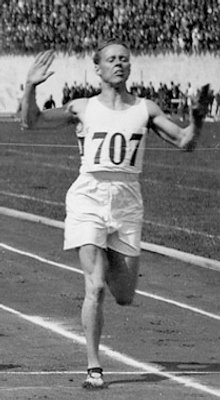 Richard Corts Amsterdamin olympialaisissa vuonna 1928.