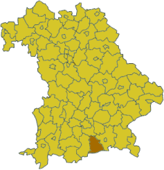 Landkreis Miesbach di Bayern