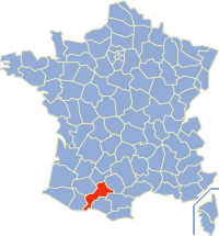 Lega Zgornje Garone v Franciji