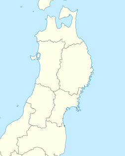 Map showing the location of Towada-Hachimantai National Park