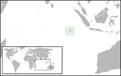 The Cocos (Keeling) Islands are one of Australia's territories