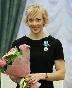 Ольга Зайцева в Кремле (март 2010 года)