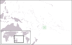 Niue kotus kaardi pääl