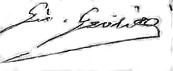 Giovanni Giolitti aláírása