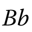 Modren Italic B