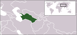 Situatione de Turkmenistan