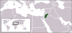 Location of Yordania