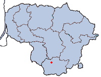 Location of Alytus