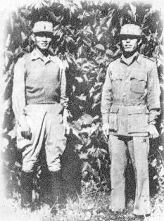 Сунь Лижэнь и Чжэн Дунго в 1942 году