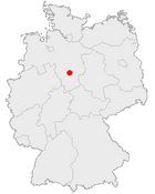 Staðsetning Hildesheim