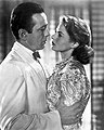 Humphrey Bogart og Ingrid Bergman i Casablanca 1942.