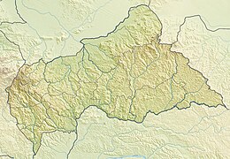 Mappa di localizzazione: Repubblica Centrafricana