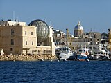 Kalkara vom Wasser aus gesehen