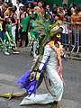 Reine du carnaval de Kourou.