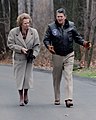 Reagan met Margaret Thatcher