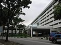 L'un des douze blocs de l'hôpital central de Singapour.