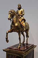 Модель конной статуи Филиппа IV Испанского. Бронза. Мадрид, Прадо