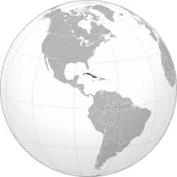 Lokacija Republike Kube