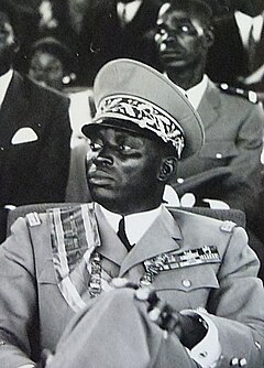 Гнассингбе Эйадема в 1972 году