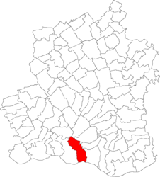 Location in Teleorman County