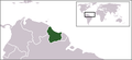 Image 10A map of Dutch Guiana 1667–1814 CE. (from History of Guyana)