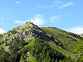 Cresta di gallo, e vista do monte