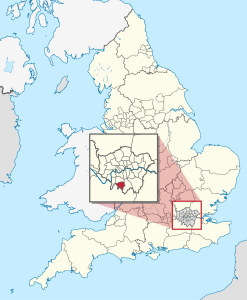 Sutton – Localizzazione