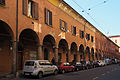 Bologna, Via San Vitale (Arkadengang)