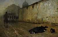 The Execution of Marshal Ney, 1868, Graves Art Gallery