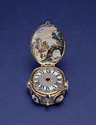 Montre pendentif vers 1650.