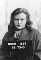 Ilse Koch, esposa del primer comandant del camp, Karl Koch
