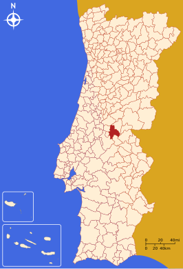 Locatie van Mação