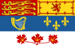 Kung Charles III:s personliga flagga i Kanada