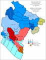 Linguistic structure of Montenegro by municipalities 2011