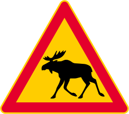 Finnish road sign.