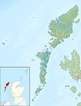 Easaval is located in Outer Hebrides