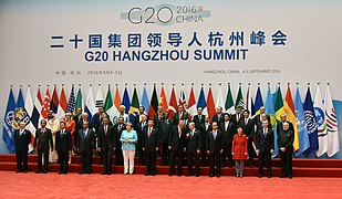 9.ª Cumbre del G20 en Hangzhou, China.