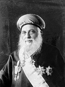 הרב יעקב מאיר בתמונה משנת 1936 לערך