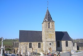 The church in Sainte-Marie-Outre-l'Eau