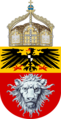ドイツ領東アフリカの紋章（1914年傾）