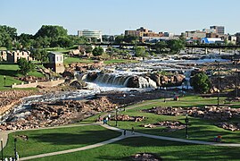 Fossarnir í Sioux Falls