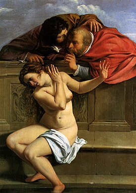 Артемизия Джентилески. «Сусанна и старцы», 1610
