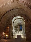 Mont Saint-Michel : crypte Saint-Martin.