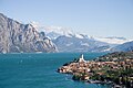 Image 44Southern pre-alpine lakes like Lake Garda are characterised by warmer microclimates than the surrounding areas (from Alps)