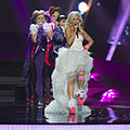 Krista Siegfrids under den anden generalprøve til Eurovision Song Contest 2013's anden semifinale.