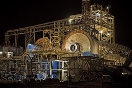 Processing facilities at the Essakane Mine.